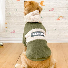 Pet Fleece Hoodie Warm Sweatshirt Plush Coat Winter Apparel Dogs Cats Puppies