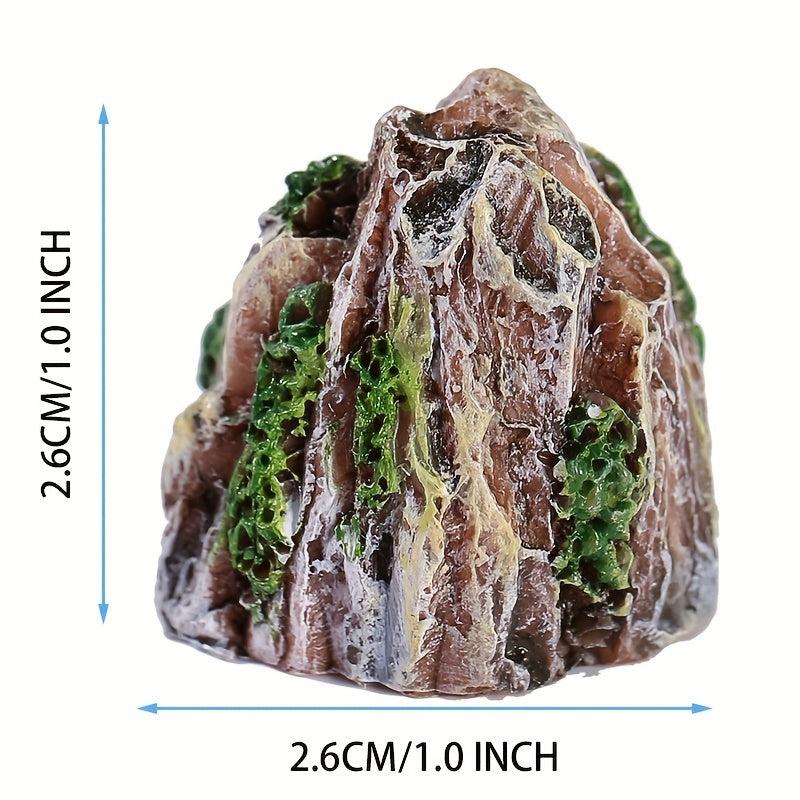 Aquarium Fish Tank Rockery Decoration Ornament Resin Craft