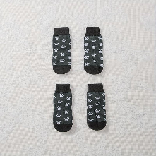 4pcs Dog Boots Non slip Puppy Shoes Breathable Outdoor And Indoor Puppy Shoes