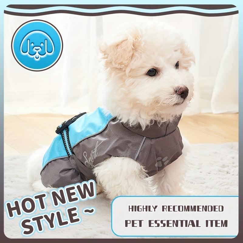 Dog Raincoat For Small Medium Dogs Waterproof Outfit S XXL