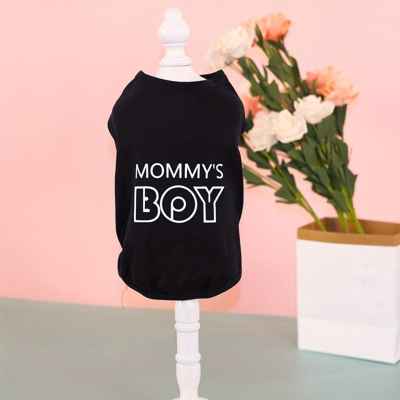 Summer Pet Vest with Printed Letters for Cats & Dogs