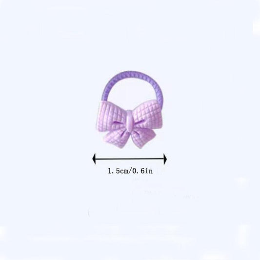 10pcs Flower Pet Hair Tie Accessories for Dogs