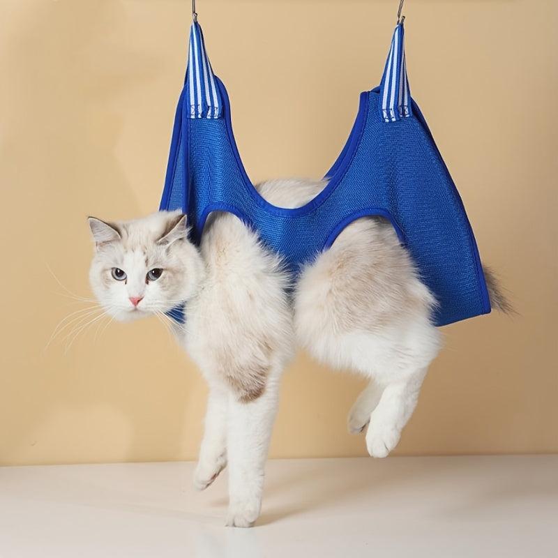 Pet Grooming Hammock for Safe Nail Clipping
