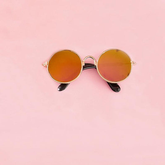 Round Sunglasses for Pets - Cat Glasses for Kitten and Dog
