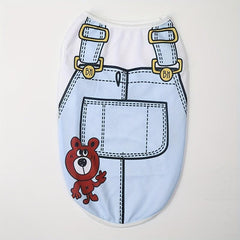 Pet Vest Mesh Sweatshirt for Small & Medium Dogs