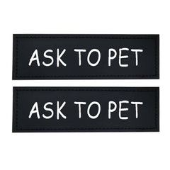 Reflective Service Dog in Training Vest with Do Not Pet Patch