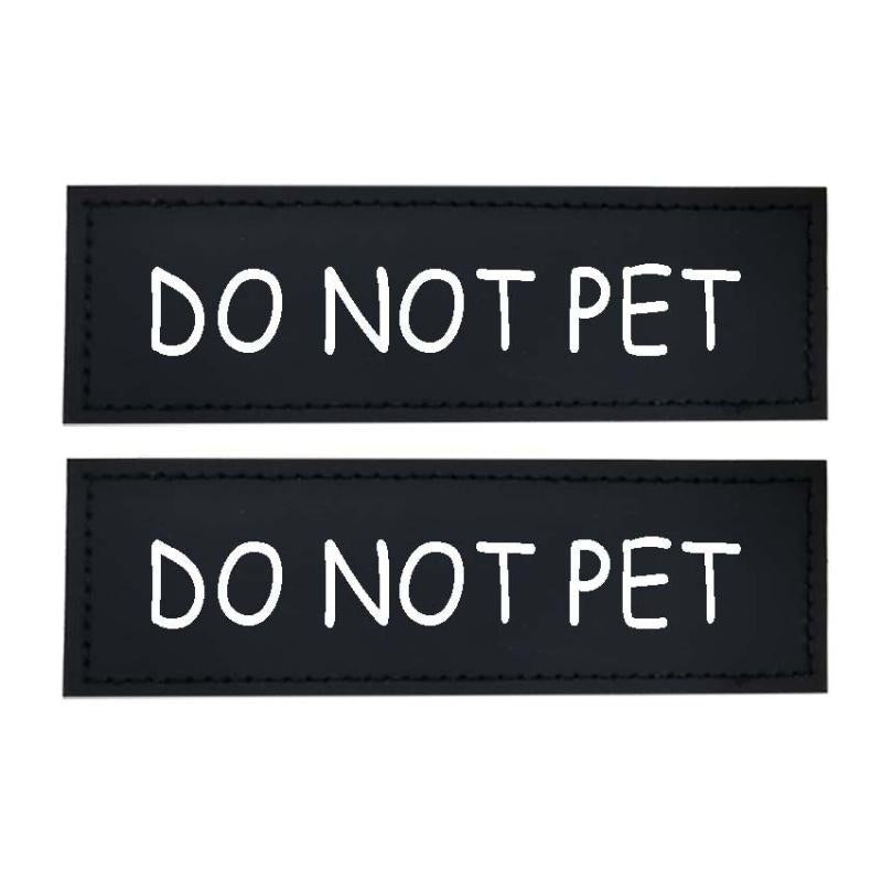 Reflective Service Dog in Training Vest with Do Not Pet Patch