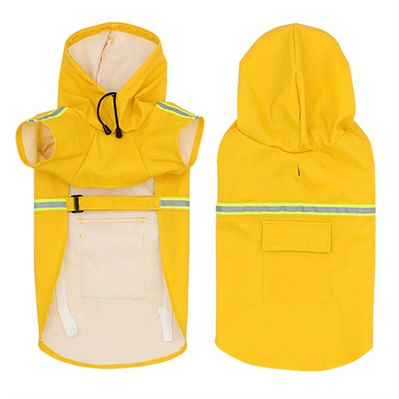 Waterproof Hooded Pet Raincoat For Cats And Dogs
