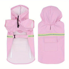 Waterproof Hooded Pet Raincoat For Cats And Dogs