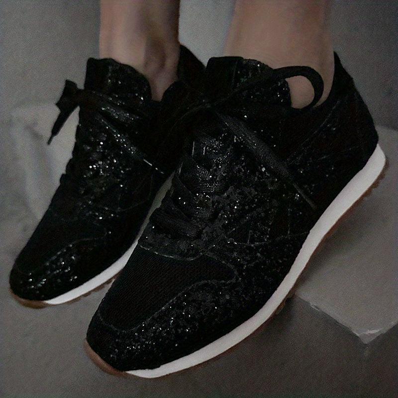 Glitter Sequins Sports Shoes Low Top Sneakers