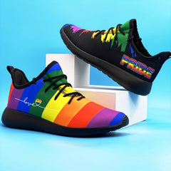 Pride Month Women's Letter Decor Sneakers