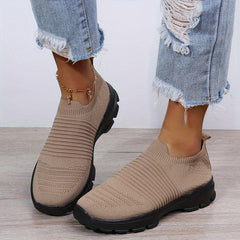 Women's Breathable Mesh Slip On Socks Shoes