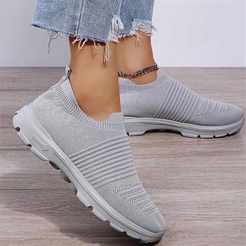 Women's Breathable Mesh Slip On Socks Shoes
