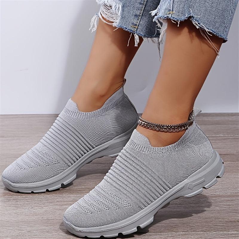 Women's Breathable Mesh Slip On Socks Shoes