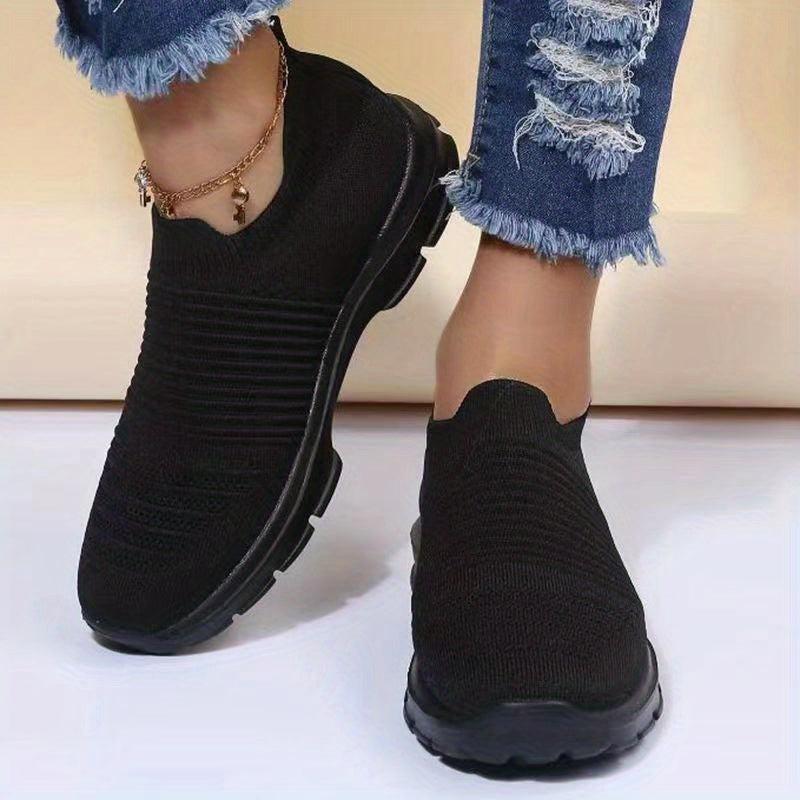 Women's Breathable Mesh Slip On Socks Shoes