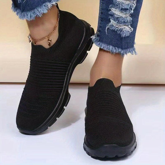 Women's Breathable Mesh Slip On Socks Shoes