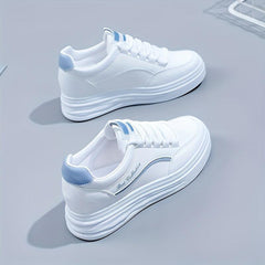 Women's Casual Sneakers Lace up Skate Shoes