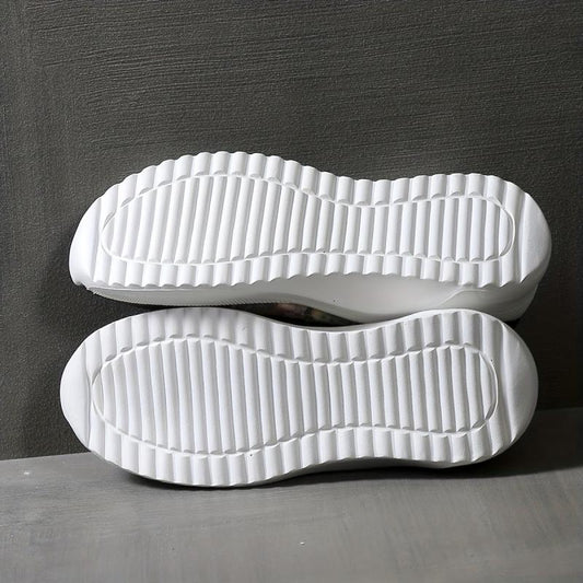 Women's Art Printed Sock Shoes Slip On Sneakers