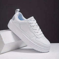 Women's Breathable Mesh Sneakers Low Top Lace Up Shoes