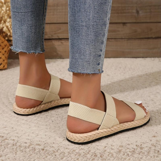 Women's Cremy Flat Shoes Ankle Strap Sandals