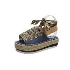 Platform Wedge Gladiator Sandals for Women