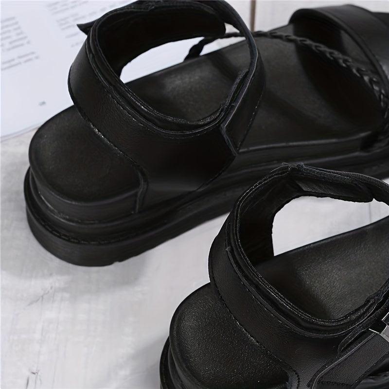 Women's Braided Band Platform Sandals