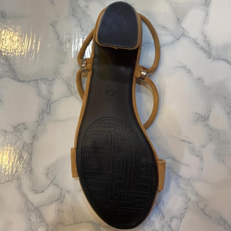 Chunky Heel Sandals Women's Summer Open Toe Shoes