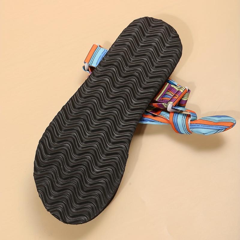Women's Bowknot Flat Sandals Open Toe Strap Shoes
