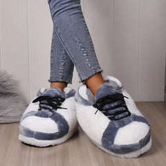 Women's Coconut Slippers Comfortable Lace Up Shoes Indoor Shoes