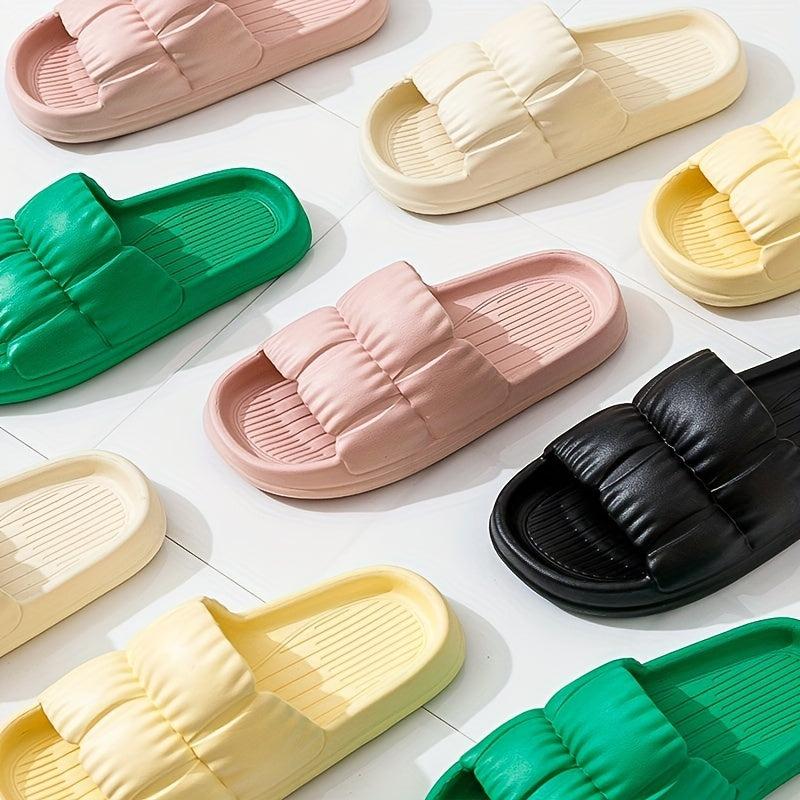 Women's Lightweight Open Toe Slip On Shoes