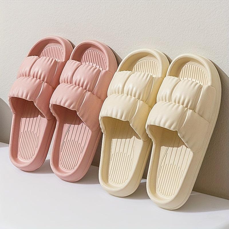 Women's Lightweight Open Toe Slip On Shoes