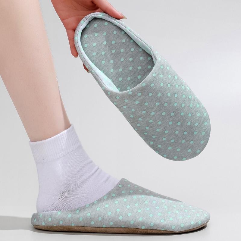 Women's Warm Flat Slides Soft House Slippers