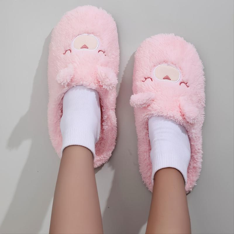 Women's Plush Winter Home Slippers