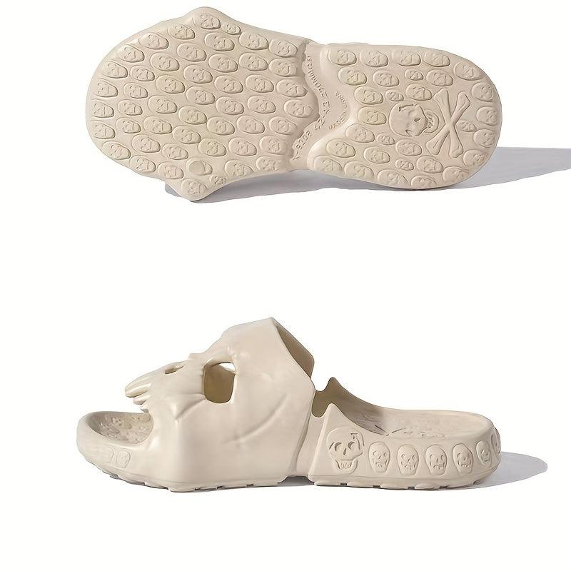 Women's Skull Band Slides Quick Drying Non Slip Shoes