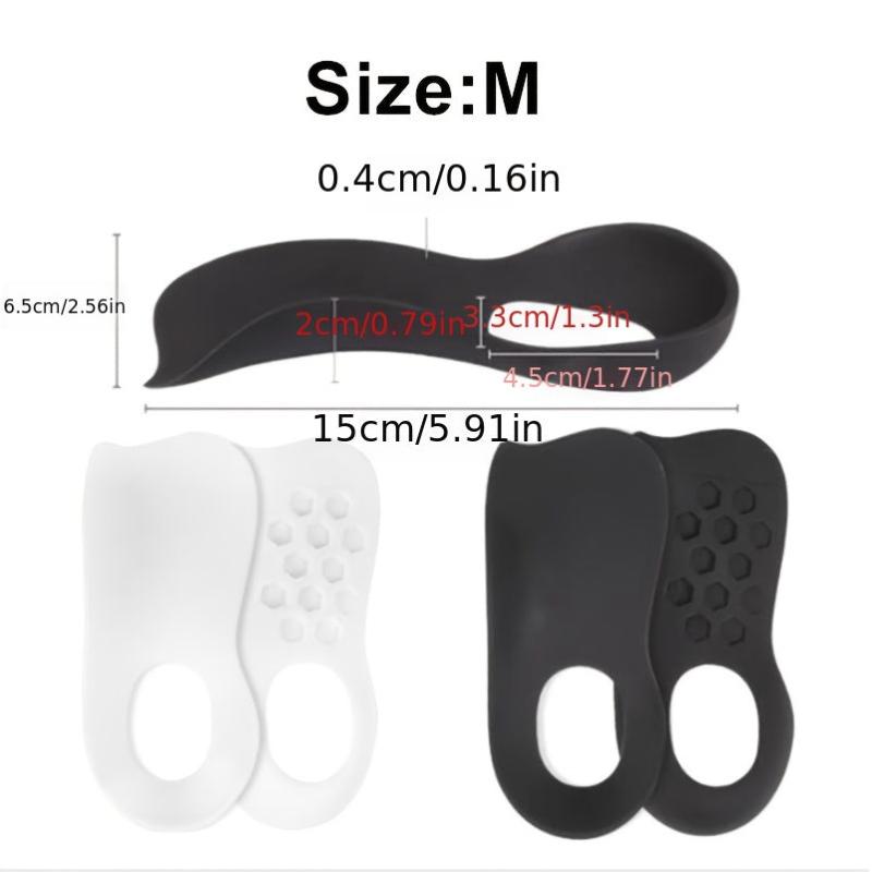 Orthopedic Leather Insoles Flat Feet Arch Support