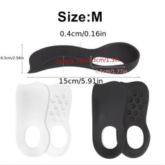 Orthopedic Leather Insoles Flat Feet Arch Support