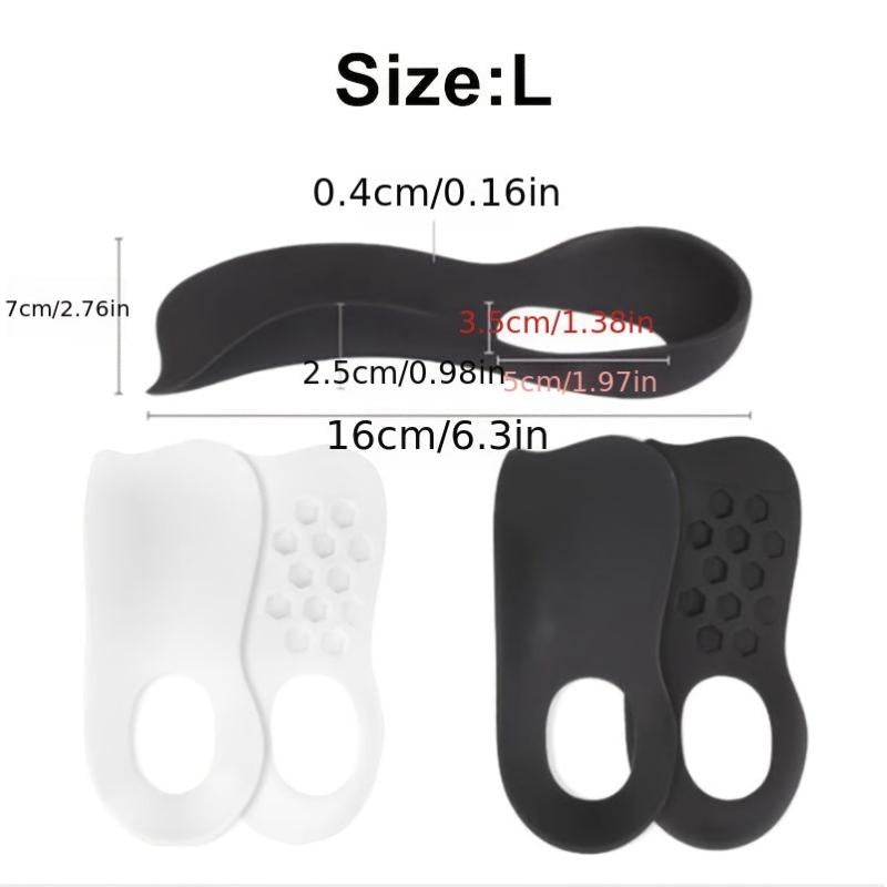 Orthopedic Leather Insoles Flat Feet Arch Support