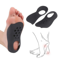 Orthopedic Leather Insoles Flat Feet Arch Support