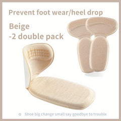 T Shape High Heel Grips Arch Support Insoles Foot Heel Protector Cushion Pads