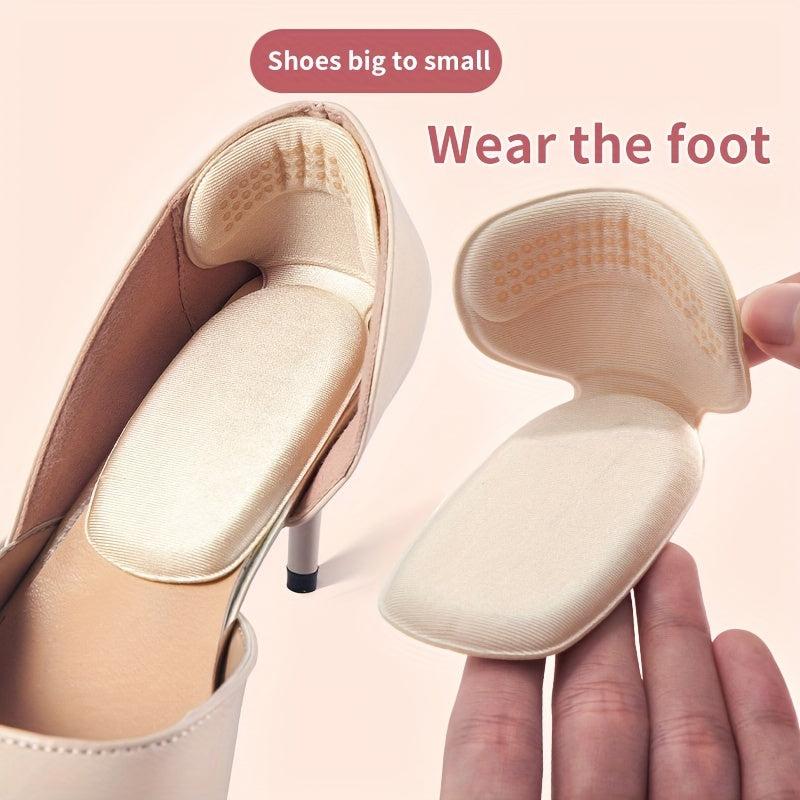 T Shape High Heel Grips Arch Support Insoles Foot Heel Protector Cushion Pads