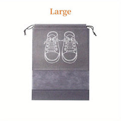 5pcs Travel Shoe Bag For Men And Women Large Shoes Pouch Waterproof Storage