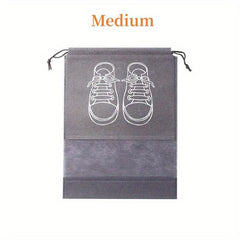 5pcs Travel Shoe Bag For Men And Women Large Shoes Pouch Waterproof Storage
