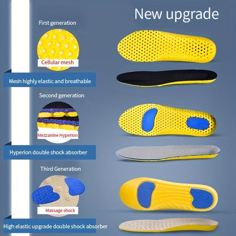 Memory Foam Orthotic Sport Support Insoles Men Women