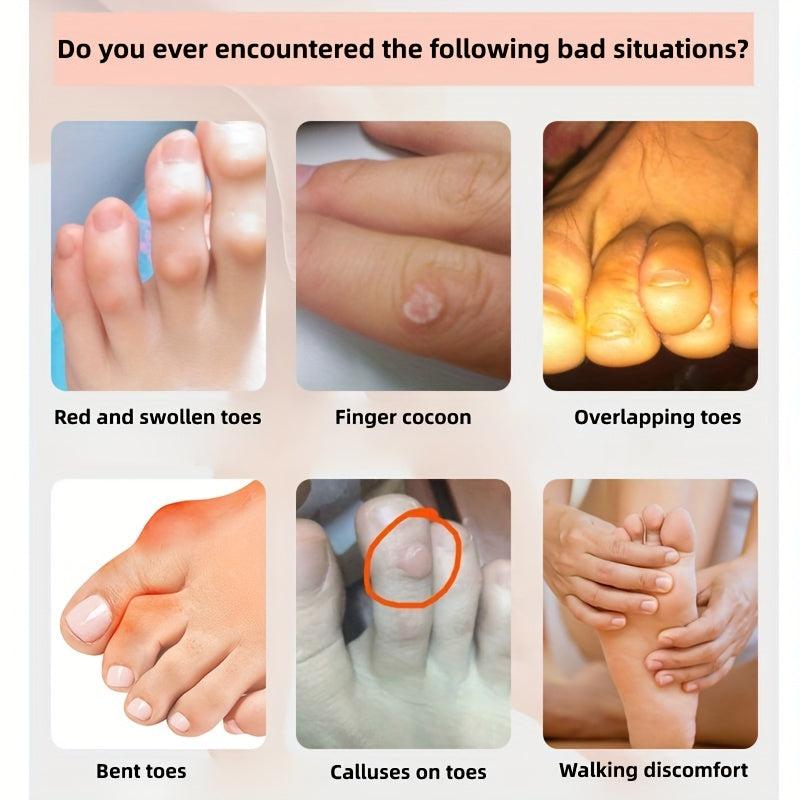 Silicone Toe Protector Foot Care Pinky Tube Bunion Corrector