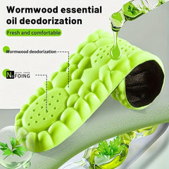 4D Orthopedic Sport Insoles Soft Breathable High elasticity Shock Absorption