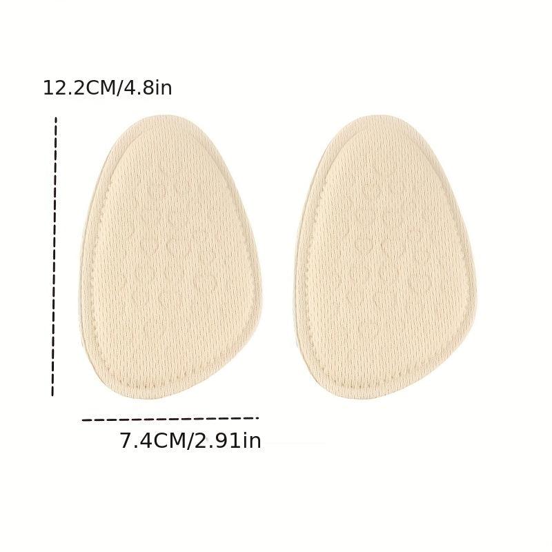 Silicone Half Insole Forefoot Pad Anti-Slip Thickened Insert for High Heels