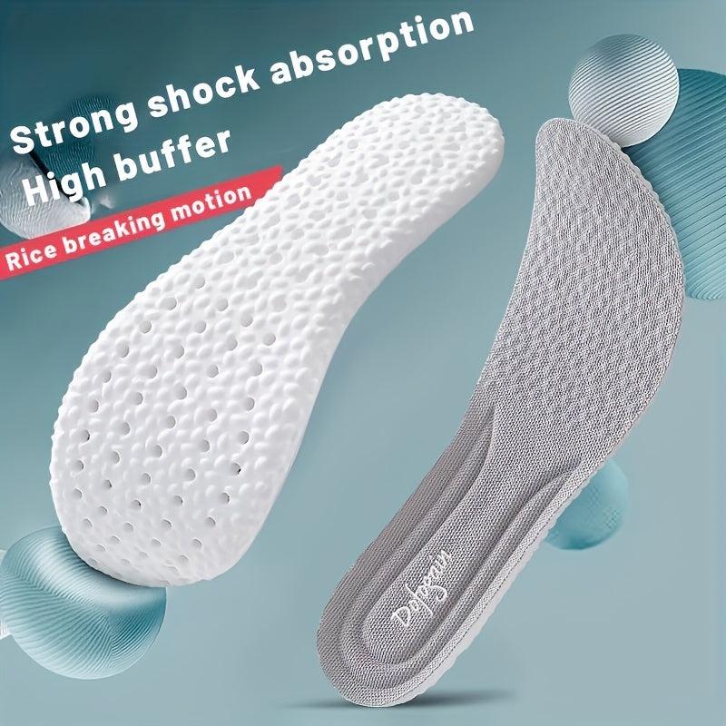 Orthopedic Memory Foam Sport Insoles For Shoes - Comfortable & Breathable