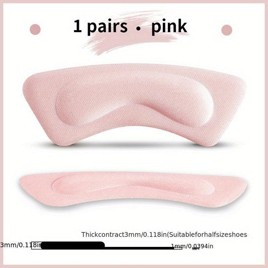 3 Pairs Heel Insoles Protector Sticker High Heels Adhesive Pad Pain Relief Patch