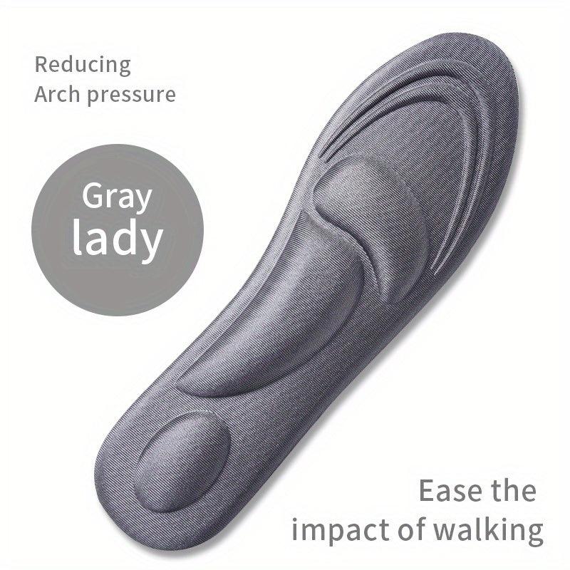 Memory Foam Orthopedic Insoles Pain Relief Soft Breathable Deodorant