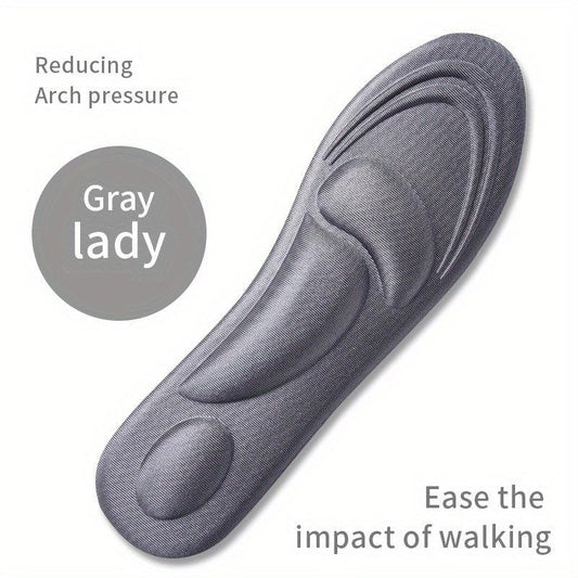 Memory Foam Orthopedic Insoles Pain Relief Soft Breathable Deodorant